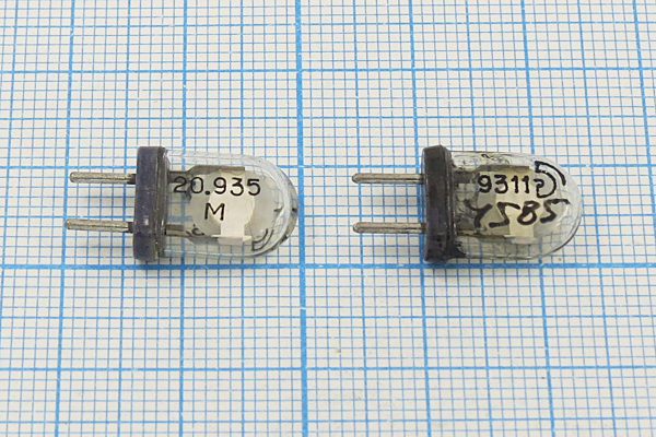 20935 \КА\\ 5\ 15/-30~60C\РК100-4БН\3Г (20,935М) --- Кварцевые резонаторы (пьезокерамические, диэлектрические, ПАВ (SAW), резонаторы из других пьезоматериалов)