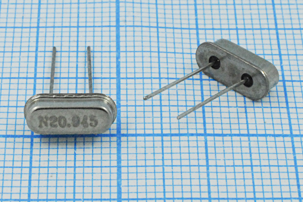 20945 \HC49S3\S\\\FA[NEW]\1Г (N20.945) --- Кварцевые резонаторы (пьезокерамические, диэлектрические, ПАВ (SAW), резонаторы из других пьезоматериалов)