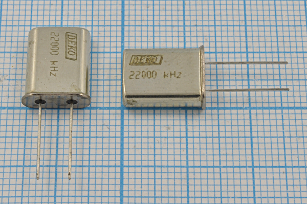 22000 \HC49U\S\ 30\ 40/-40~70C\РК374МД-8ВТ\1Г --- Кварцевые резонаторы (пьезокерамические, диэлектрические, ПАВ (SAW), резонаторы из других пьезоматериалов)