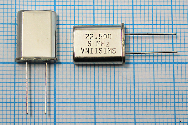 22500 \HC49U\S\ 15\ 30/-40~70C\РПК01МД-6ВС\1Г --- Кварцевые резонаторы (пьезокерамические, диэлектрические, ПАВ (SAW), резонаторы из других пьезоматериалов)