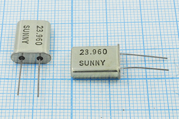 23960 \HC49U\S\\\SA[SUNNY]\3Г --- Кварцевые резонаторы (пьезокерамические, диэлектрические, ПАВ (SAW), резонаторы из других пьезоматериалов)