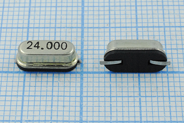 24000 \SMD49S4\30\\\\1Г (24.000) --- Кварцевые резонаторы (пьезокерамические, диэлектрические, ПАВ (SAW), резонаторы из других пьезоматериалов)