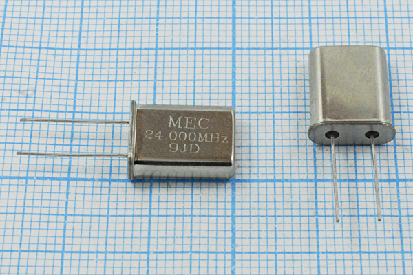 24000 \HC49U\16\ 30\ /-20~70C\HC49U[MEC]\1Г --- Кварцевые резонаторы (пьезокерамические, диэлектрические, ПАВ (SAW), резонаторы из других пьезоматериалов)