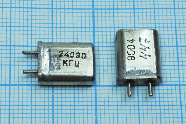24090 \HC25U\\\\МА\1Г (24090кГц) --- Кварцевые резонаторы (пьезокерамические, диэлектрические, ПАВ (SAW), резонаторы из других пьезоматериалов)
