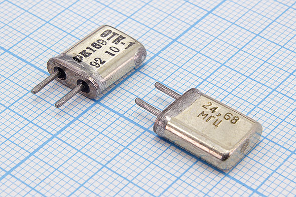 24688 \HC25U\S\\\РК169МА\3Г (24,68МГц) --- Кварцевые резонаторы (пьезокерамические, диэлектрические, ПАВ (SAW), резонаторы из других пьезоматериалов)