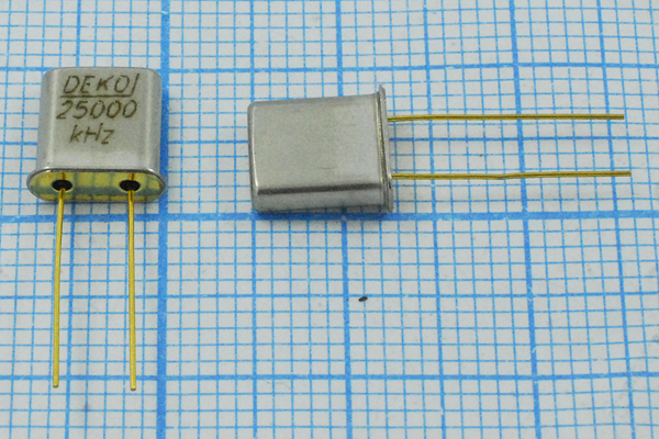 25000 \UM1\S\ 30\ 40/-10~60C\РК422-8АТ\1Г (DEKO) --- Кварцевые резонаторы (пьезокерамические, диэлектрические, ПАВ (SAW), резонаторы из других пьезоматериалов)