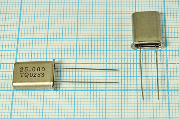25000 \HC43U\S\\\\3Г (25.000 TQ0283) --- Кварцевые резонаторы (пьезокерамические, диэлектрические, ПАВ (SAW), резонаторы из других пьезоматериалов)