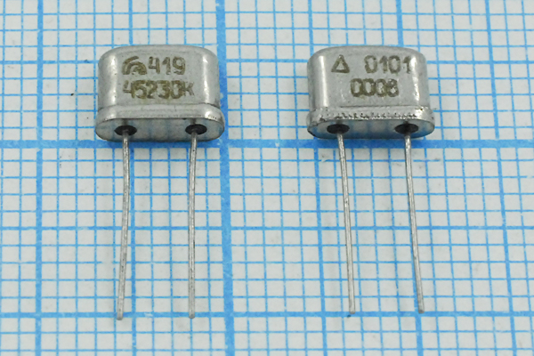 45230 \UM4\S\\\РК419МР\1Г (419 45230К) --- Кварцевые резонаторы (пьезокерамические, диэлектрические, ПАВ (SAW), резонаторы из других пьезоматериалов)