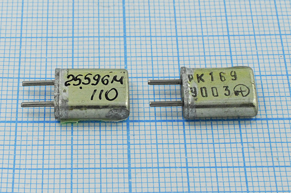 25596 \HC25U\\\\РК169МА\3Г (25.596М РК169) --- Кварцевые резонаторы (пьезокерамические, диэлектрические, ПАВ (SAW), резонаторы из других пьезоматериалов)