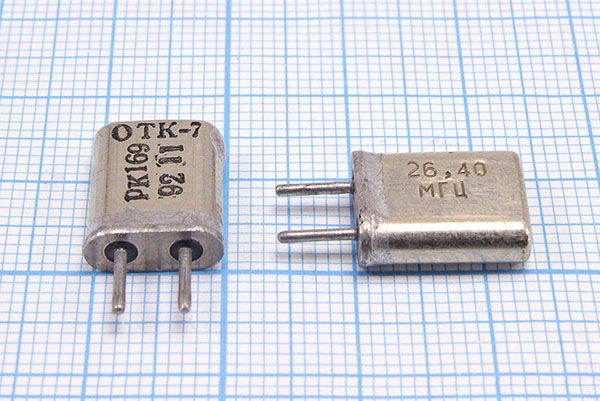 26400 \HC25U\\\\РК169МА\3Г --- Кварцевые резонаторы (пьезокерамические, диэлектрические, ПАВ (SAW), резонаторы из других пьезоматериалов)