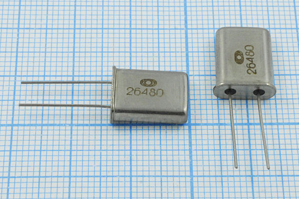 26480 \HC49U\\\\РК374МД\3Г --- Кварцевые резонаторы (пьезокерамические, диэлектрические, ПАВ (SAW), резонаторы из других пьезоматериалов)