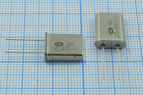 26495 \HC49U\\ 30\ 30/-10~60C\РК367-01МД-8АС\3Г --- Кварцевые резонаторы (пьезокерамические, диэлектрические, ПАВ (SAW), резонаторы из других пьезоматериалов)