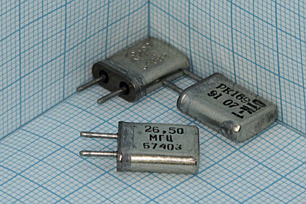 26500 \HC25U\\\\РК169МА\3Г (26.50 МГЦ РК169) --- Кварцевые резонаторы (пьезокерамические, диэлектрические, ПАВ (SAW), резонаторы из других пьезоматериалов)