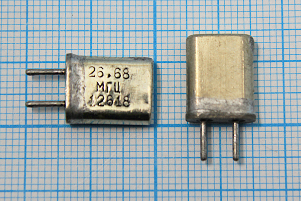 26688 \HC25U\\\\МА\3Г (26.68) --- Кварцевые резонаторы (пьезокерамические, диэлектрические, ПАВ (SAW), резонаторы из других пьезоматериалов)