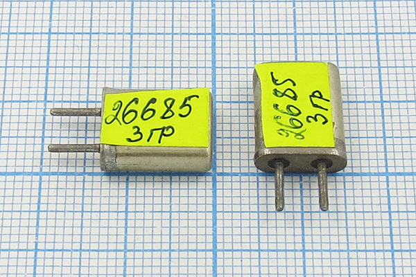 26685 \HC50U\\\\МА\3Г --- Кварцевые резонаторы (пьезокерамические, диэлектрические, ПАВ (SAW), резонаторы из других пьезоматериалов)