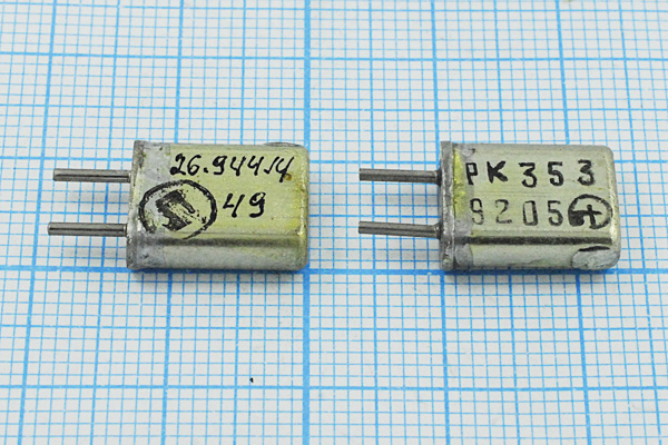 26944 \HC25U\\\\РК353МА\3Г --- Кварцевые резонаторы (пьезокерамические, диэлектрические, ПАВ (SAW), резонаторы из других пьезоматериалов)