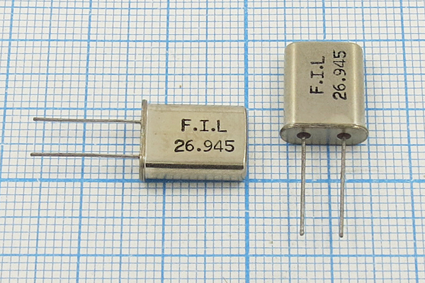 26945 \HC49U\S\\\\3Г (FIL) --- Кварцевые резонаторы (пьезокерамические, диэлектрические, ПАВ (SAW), резонаторы из других пьезоматериалов)