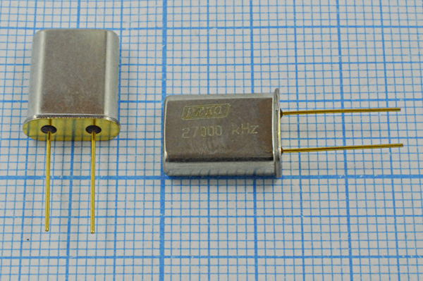 27000 \HC49U\\ 50\ 40/-10~60C\РК374МД-9АТ\1Г (DEKO --- Кварцевые резонаторы (пьезокерамические, диэлектрические, ПАВ (SAW), резонаторы из других пьезоматериалов)