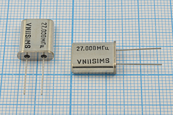 27000 \HC49U\S\ 15\ 30/-40~70C\РПК01МД-6ВС\3Г --- Кварцевые резонаторы (пьезокерамические, диэлектрические, ПАВ (SAW), резонаторы из других пьезоматериалов)