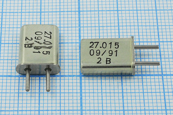 27015 \HC50U\30\\\\3Г --- Кварцевые резонаторы (пьезокерамические, диэлектрические, ПАВ (SAW), резонаторы из других пьезоматериалов)