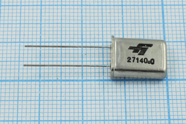 27140 \HC49U\S\\\\3Г (FI 27140.0) --- Кварцевые резонаторы (пьезокерамические, диэлектрические, ПАВ (SAW), резонаторы из других пьезоматериалов)