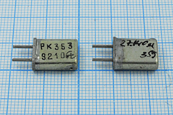 27140 \HC25U\\\\РК353МА\3Г (27.140М РК353) --- Кварцевые резонаторы (пьезокерамические, диэлектрические, ПАВ (SAW), резонаторы из других пьезоматериалов)
