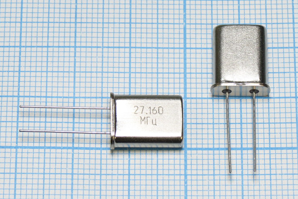 27160 \HC49U\S\ 15\ 30/-40~70C\РПК01МД-6ВС\3Г --- Кварцевые резонаторы (пьезокерамические, диэлектрические, ПАВ (SAW), резонаторы из других пьезоматериалов)