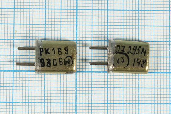 27295 \HC25U\\\\РК169МА\3Г (27.295М) --- Кварцевые резонаторы (пьезокерамические, диэлектрические, ПАВ (SAW), резонаторы из других пьезоматериалов)