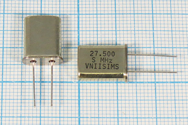 27500 \HC49U\S\ 15\ 30/-40~70C\РПК01МД-6ВС\3Г --- Кварцевые резонаторы (пьезокерамические, диэлектрические, ПАВ (SAW), резонаторы из других пьезоматериалов)