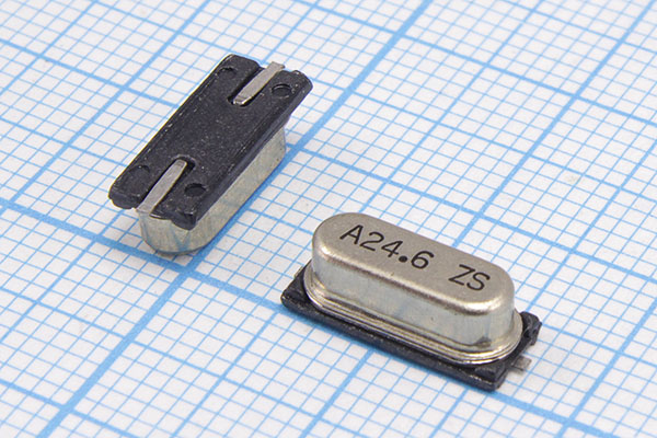 24576 \SMD49S4\S\\\ABLS\1Г (A24.6ZS) --- Кварцевые резонаторы (пьезокерамические, диэлектрические, ПАВ (SAW), резонаторы из других пьезоматериалов)