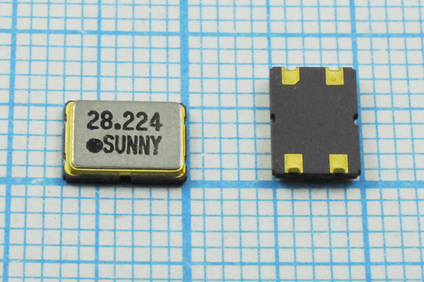 28224 \SMD07050C4\\\\SX-7[SM]\1Г --- Кварцевые резонаторы (пьезокерамические, диэлектрические, ПАВ (SAW), резонаторы из других пьезоматериалов)
