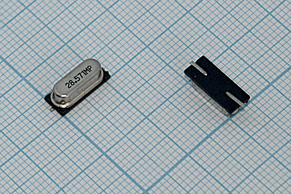 28571 \SMD49S4\20\\\\3Г (28.571MP) --- Кварцевые резонаторы (пьезокерамические, диэлектрические, ПАВ (SAW), резонаторы из других пьезоматериалов)