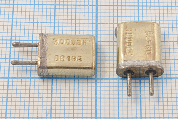 30000 \HC25U\\\\МА\1Г (30000К) --- Кварцевые резонаторы (пьезокерамические, диэлектрические, ПАВ (SAW), резонаторы из других пьезоматериалов)