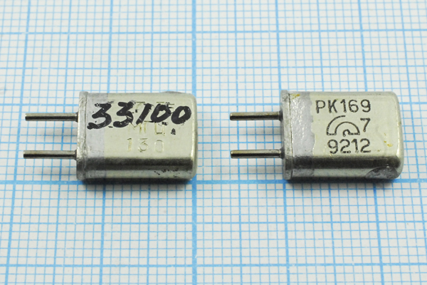 33100 \HC25U\\\\РК169МА\3Г --- Кварцевые резонаторы (пьезокерамические, диэлектрические, ПАВ (SAW), резонаторы из других пьезоматериалов)