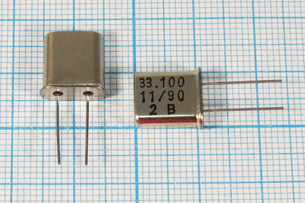 33100 \HC49U2\S\\\\3Г --- Кварцевые резонаторы (пьезокерамические, диэлектрические, ПАВ (SAW), резонаторы из других пьезоматериалов)