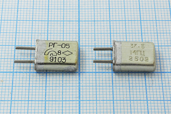 37500 \HC25U\\\\РГ05МА\3Г --- Кварцевые резонаторы (пьезокерамические, диэлектрические, ПАВ (SAW), резонаторы из других пьезоматериалов)