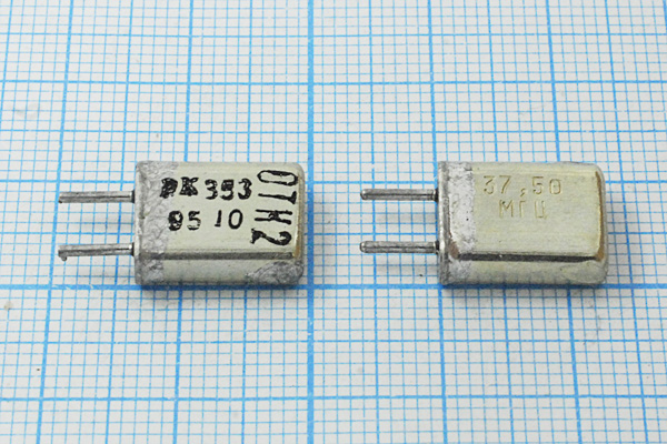 37500 \HC25U\\\\РК353МА\3Г --- Кварцевые резонаторы (пьезокерамические, диэлектрические, ПАВ (SAW), резонаторы из других пьезоматериалов)