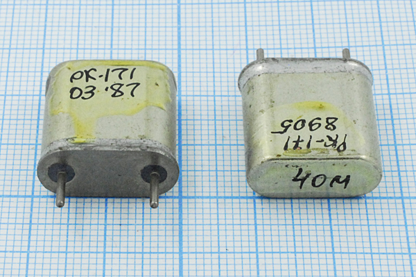40000 \HC6U\\\\РК171БА\3Г (40М РК-171) --- Кварцевые резонаторы (пьезокерамические, диэлектрические, ПАВ (SAW), резонаторы из других пьезоматериалов)