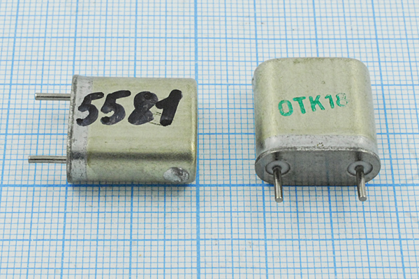 5581 \HC6U\\\\БА\1Г --- Кварцевые резонаторы (пьезокерамические, диэлектрические, ПАВ (SAW), резонаторы из других пьезоматериалов)