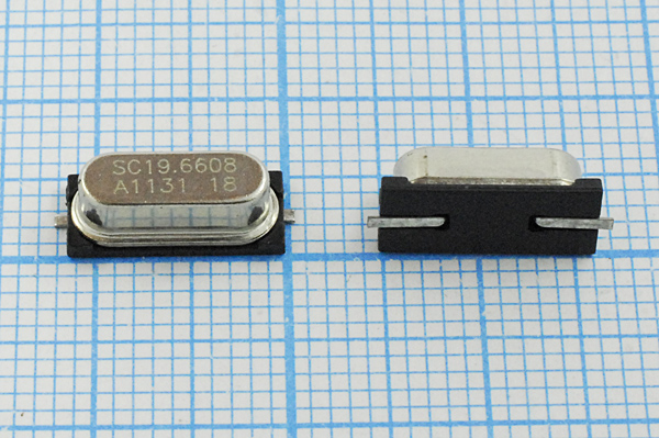 19660,8 \SMD49S4\18\ 30\ /-20~70C\SX-1\1Г --- Кварцевые резонаторы (пьезокерамические, диэлектрические, ПАВ (SAW), резонаторы из других пьезоматериалов)