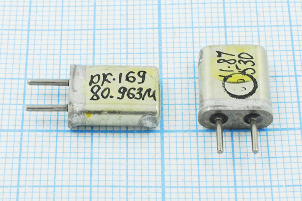 80963 \HC25U\\\\РК169МА\5Г --- Кварцевые резонаторы (пьезокерамические, диэлектрические, ПАВ (SAW), резонаторы из других пьезоматериалов)