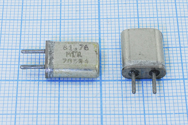 81760 \HC25U\\\\РК169МА\5Г (81.76 МГЦ) --- Кварцевые резонаторы (пьезокерамические, диэлектрические, ПАВ (SAW), резонаторы из других пьезоматериалов)