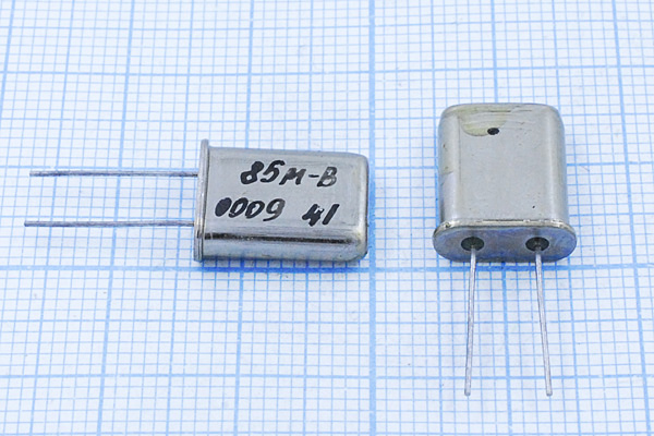85000 \HC49U\\\\МД\5Г --- Кварцевые резонаторы (пьезокерамические, диэлектрические, ПАВ (SAW), резонаторы из других пьезоматериалов)