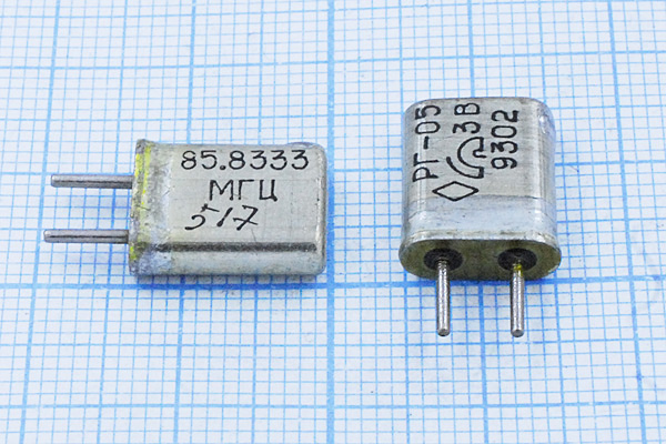 85833,3 \HC25U\\\\РГ05МА\5Г --- Кварцевые резонаторы (пьезокерамические, диэлектрические, ПАВ (SAW), резонаторы из других пьезоматериалов)