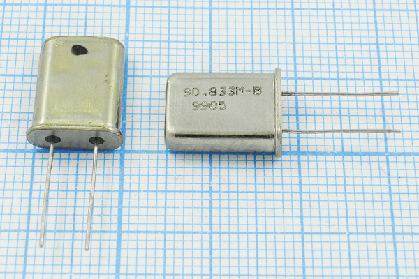 90833 \HC49U\\\\МД\5Г --- Кварцевые резонаторы (пьезокерамические, диэлектрические, ПАВ (SAW), резонаторы из других пьезоматериалов)