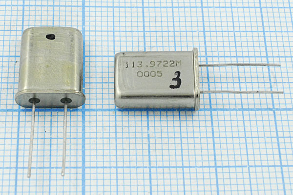 113972,2 \HC49U\\\\МД\5Г --- Кварцевые резонаторы (пьезокерамические, диэлектрические, ПАВ (SAW), резонаторы из других пьезоматериалов)