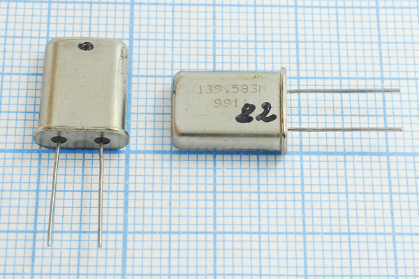 139583 \HC49U\\\\РК411МД\5Г --- Кварцевые резонаторы (пьезокерамические, диэлектрические, ПАВ (SAW), резонаторы из других пьезоматериалов)