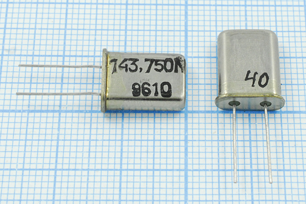 143750 \HC49U\\\\МД\5Г --- Кварцевые резонаторы (пьезокерамические, диэлектрические, ПАВ (SAW), резонаторы из других пьезоматериалов)