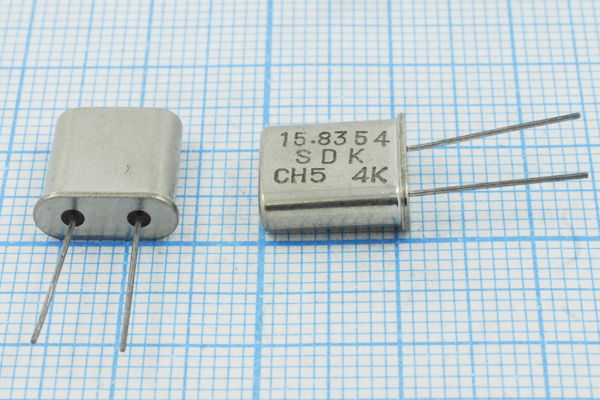15835,4 \HC49U1\S\\\\1Г (SDK) --- Кварцевые резонаторы (пьезокерамические, диэлектрические, ПАВ (SAW), резонаторы из других пьезоматериалов)