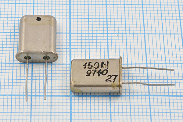 150000 \HC49U\\\\МД\5Г (150М) --- Кварцевые резонаторы (пьезокерамические, диэлектрические, ПАВ (SAW), резонаторы из других пьезоматериалов)